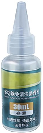 Flusso Fluido Per Acciaio Inossidabile Da 30 Ml - Pasta Saldante Liquida Per Strumenti Di Saldatura Rapida, Pasta Flussante Sicura Ed Efficiente Multifunzionale Per La Riparazione Di In Nichel