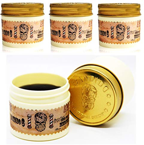 Bandido Aqua Wax Nr.6 Violetta (3 x 125ml) MEDIUM (3er Set) Haarwachs Haarwax starker Halt Stylingwachs Haarwachs Männer Pomade Herren - Hair Wax Men Haar Wax Herren Wachs
