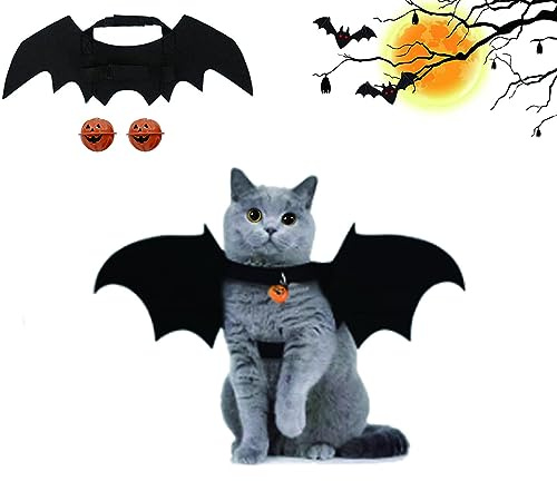 Costumi di Halloween per Gatti, Mantello per animali domestici, Scialle per cani di piccola taglia (B)