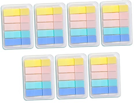 Lurrose 700 Stück Seitenindex-registerkarten Buchanmerkungsregisterkarten Pvc-material Für Eine Sichere Praktische Verwendung