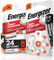 24 Energizer Acoustic Batteries for Ear Hearing Aids Size 13 Orange Mercury Free - 3 Packs of 8 Batteries