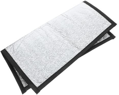Milisten Tapis Chauffant pour Terrarium Film Aluminium et Coton Perlé, Coussin Chauffant Étanche pour Serpents et Geckos, Performance Fiable pour Habitat Reptile