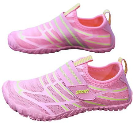 Generisch Chaussures de plage et d'eau pour garçons - Pour enfants - Pour l'extérieur - Pour le ski et l'escalade - Chaussures pour enfants, Rose, 31 EU