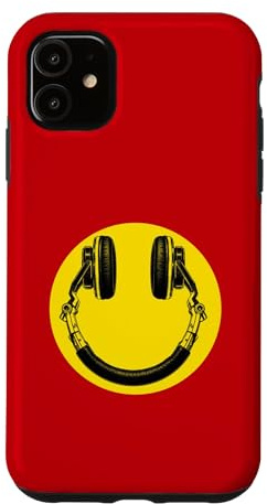Custodia per iPhone 11 DJ con faccina sorridente