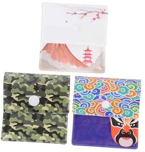 VINTORKY Pochettes à Cendres Compactes Légères et Portables 3 Pièces en Résine pour Usage en Voiture Extérieur