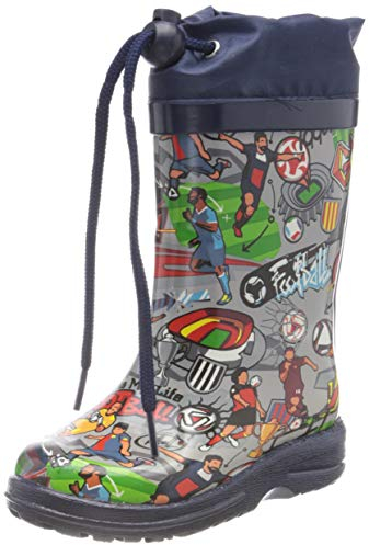 Beck Jungen Voetbal Gummistiefel, Mehrfarbig, 29 EU