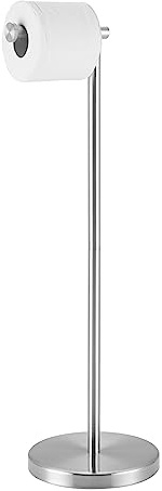 KES Toilettenpapierhalter, 66 cm H (größere Version), freistehender Toilettenpapierrollenhalter mit beschwerter Basis, für Badezimmer, rostfreier SUS304 Edelstahl, gebürstete Oberfläche, BPH283S66-2