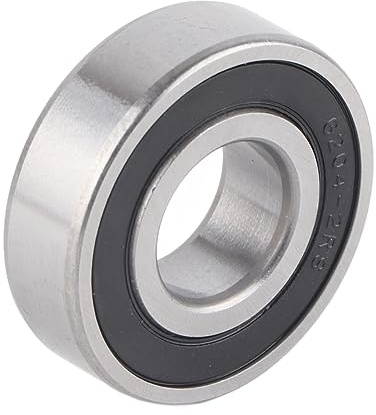 TOPINCN 6204-2RS Rodamiento Rígido de Bolas para Industria Ligera 10 Piezas 17x47x14 Mm