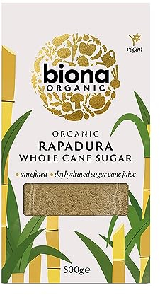 BIONA Organic Rapadura/Sucanat Wholecane Sugar 500g