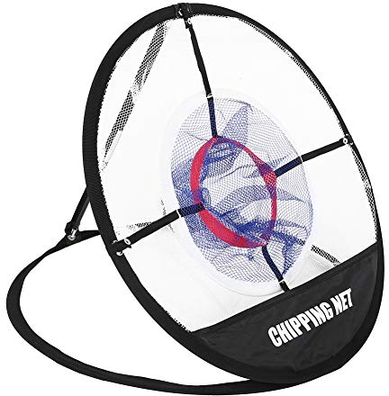 MAGT Golf Chipping Netz, Tragbares Golfübungsnetz Golf-Trainingsziel-Chipping-Netz Kompaktes Pop Up Golf Chipping Net Golf Zubehör for Den Innen- Und Außenbereich