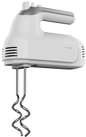 Cecotec Stab-Mixer PowerTwist 500 - Leistung von 500 W, 5 Geschwindigkeiten inclusive Turbo, 3 Zubehöre (Ohne Schüssel)