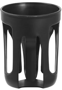 Ickle Bubba Aries & Stomp Stride Stroller Cup Holder – Convenient Drink & Coffee Holder, Easy Clip-On Design, Compatible with Aries and Stomp Stride Buggies (Black)