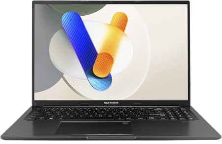 ASUS Vivobook 16 X1606VA Laptop | 16 WUXGA 16:10 IPS Display | Intel Core 5 120U | Intel Iris Xe | 16GB RAM | 512GB SSD | Win11 Home | QWERTZ | Indie Black