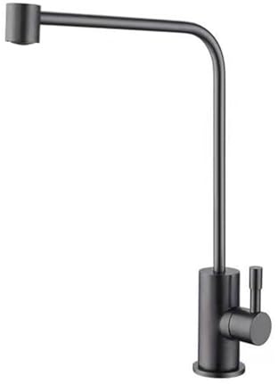 QYYZTQY Purificage d'eau Robinet à Boire Tapisser Un mélangeur de Cuisine One Holefaucet 1/4 pour Le Filtre, Gris
