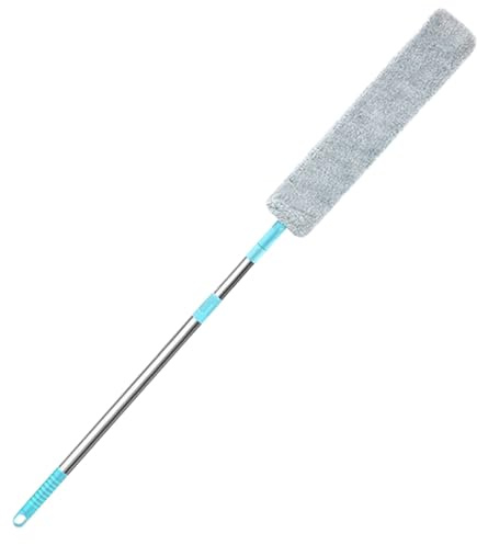 Spolverino per elettrodomestici, 127 x 8,5 cm, manico in acciaio inossidabile, spazzola sottile lavabile per la polvere, bacchetta per la pulizia estensibile, testa sottile flessibile |