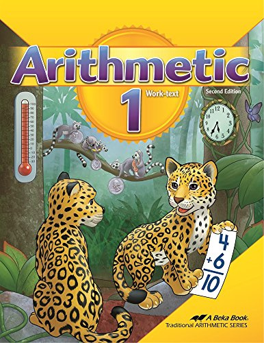 Abeka Aritmetica 1 1 ° grado 1 Matematica Studente Lavoro Testo