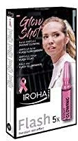 Iroha Nature - Ampoules Flash Iroha Nature Éclaircissantes et Anti-fatigue avec Aloe Vera et Collagène, 5 unités (5 x 1.5 ml)