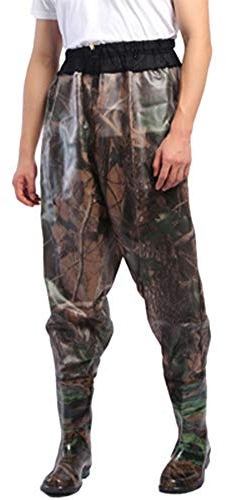 Impermeable Pantalones Vadeadores De Pesca Medio Cuerpo Botas Waders para Pesca De Lanzar Transpirables Unisexo Árbol 85 45