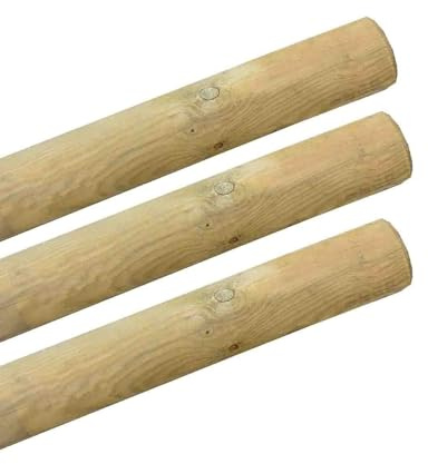Faura - Tutor Madera sin Punta | 300x8 (Alto X Diámetro) -