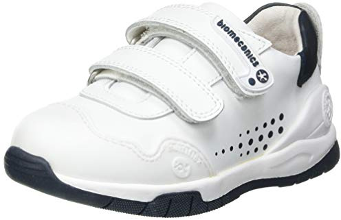 Biomecanics 182195, Zapatillas, Blanco Y Azul, 33 EU Estrecho
