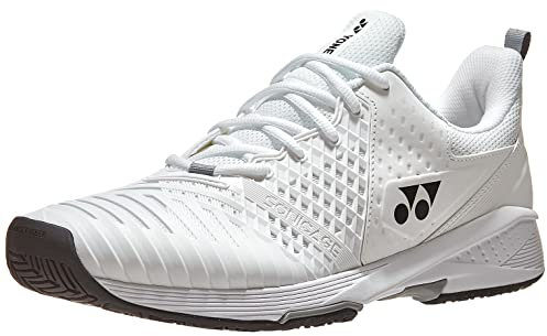 YONEX Power Cushion Sonicage3 SHTS3MACEX (Weiß/Rot), Weiss/opulenter Garten, 47 EU