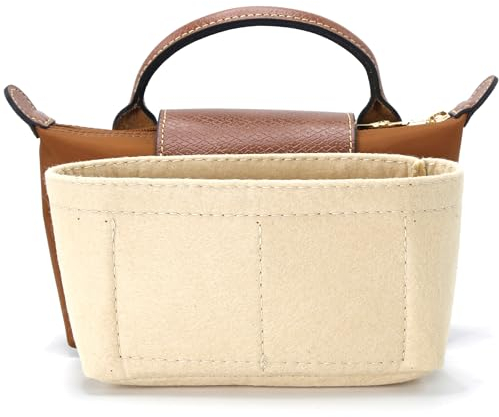 banbeln YMXD096-NEW Mini-Taschen-Organizer, Einsatz für Rucksack, Tragetasche, große Innentasche in Tasche, Beige