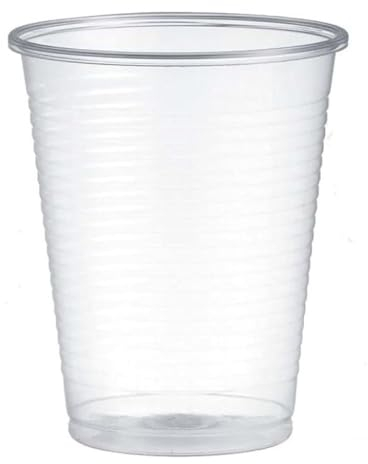 Generico ISAP Bicchieri Trasparenti plastica da 200 cc - MADE IN ITALY idoneo al contatto alimentare varie quantità in stock offerta (100)