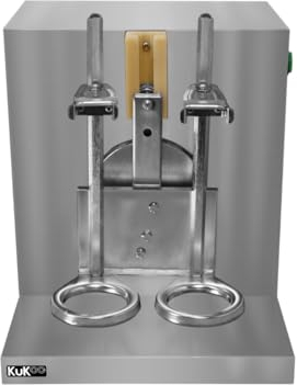 Automatic Bubble Tea Shaking Machine & 2 700ml Plastic Shaker Cups Electric Double Frame Stainless Steel 400 R/MIN 350ml - 1000ml Digital Timer 6-120 Seconds Drink Mixer Bubble Boba Milk Cocktail