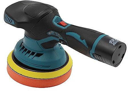 300W Auto Polierer Poliergerät Mit Sechs-Gang-Steuerung 300~4000r/min Ausdauer 35 Minuten Mit 2pcs Batterie Für Autodetailing Scheinwerfer Aufbereitung Set