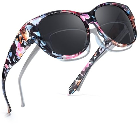 SIPHEW Polarised Fit Over Sunglasses for Women With UV400 Protection