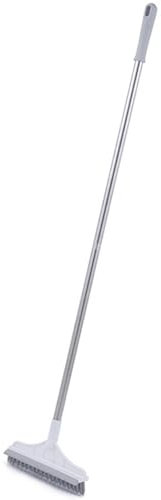 Spazzola Per Pulire Le Fughe Con Manico Lungo, Spazzolone Con Setole Rigide, Spazzola Pavimenti A Formas Di V Regolabile, Spazzola Per Pulizia Fessure Girevole A 120° Per Pareti, Bagno, Cucina