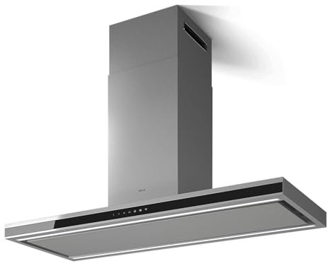 Elica Element Island Cappa aspirante a isola Nero, Acciaio inox 620 m³/h