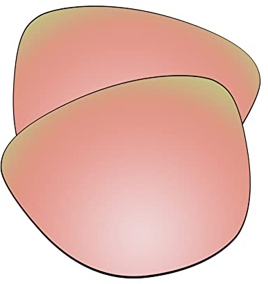 EZReplace Ersatzgläser für Oakley Frogskin OO9013 Sonnenbrille (polarisierte Gläser), rose gold, Einheitsgröße