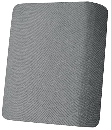 CHELZEN Fundas de Cojines elásticos, Cubierta del Asiento, Cubierta Protectora de la Almohadilla del sofá de la Sala de Estar Lavable (1 Asiento, Gris Claro)