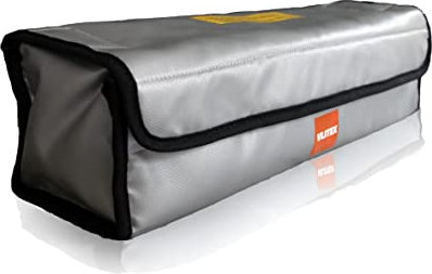 VLITEX Akku-Tasche XL | Ladebox mit feuerfesten Lagen für E-Bike Akkus und Batterien | Premium Aufbewahrungsbox für Akku-Schutz
