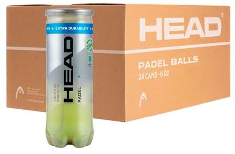 HEAD Box of 24 Boxes of 3 Pro Padel Balls +