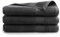 DoubleDry Premium Handtücher Set - 3 Stück 70 X 140 cm Baumwolle - 500 g/m² - Weich & Saugstark - Badetuch badehandtücher Große Handtuch (Anthrazit)