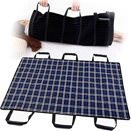 Ceinture De Transfert, Feuilles coulissantes imperméables multifonctionnelles pour tourner les patients en mouvement sur le lit, Tissu coulissant de positionnement résistant aux taches(Not waterproof)