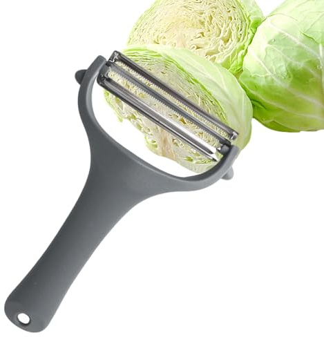 Quorvex Rallador De Verduras - Rallador Manual de Col para Cocina, de Cocina para Zanahorias, Cebollas, Pepinos y Ayudante de Preparación de Comidas