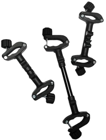 Conector para cochecito: 7.87 x 3.54 x 1.18 pulgadas, diseño de gancho ajustable, conector profesional, componente desmontable universal, ligero, plegable, para cochecitos, familia al aire