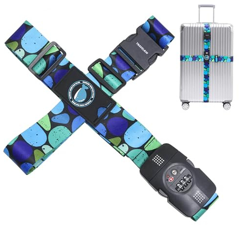 Travelkin - Cinghie per bagagli trasversali, approvate dalla TSA