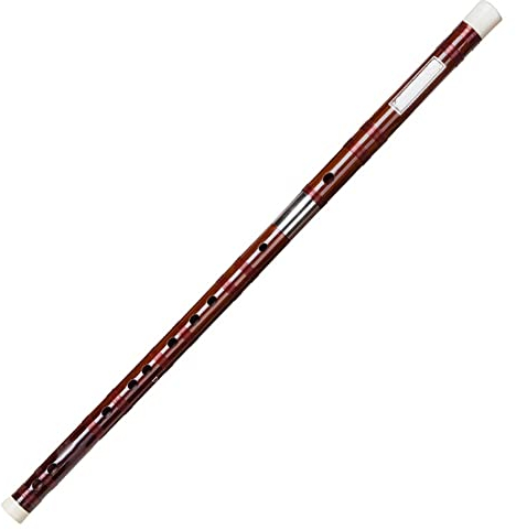 Bambusflöte, professionell spielendes Retro-Lila Bambus-High-End-Performance-Flöte-Musikinstrument, traditionelles chinesisches Musikinstrument (Size : G Key)