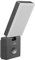 Maclean MCE516 LED Wandleuchte mit PIR Bewegungsmelder, Wandbeleuchtung Innen & Außen, Wandlampe, 10W, IP65 - Wasserfest, 800lm, 4000K Neutralweiß, Erfassungsbereich: max. 9m (Grau)