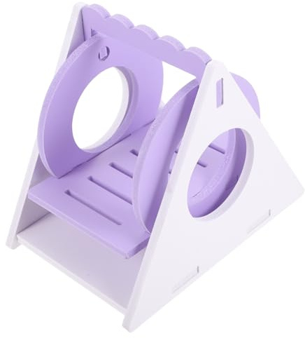 Toyvian Balançoire pour Hamster Jouet Suspendu en PVC Léger Taille Moyenne pour Cage de Petits Animaux Divertissement Cochon d'Inde Écureuil Animaux Domestiques