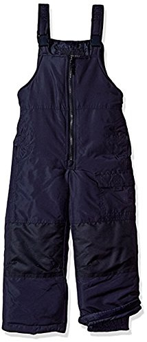 LONDON FOG Big Boys' Classic Heavyweight Snow Bib Ski Pant (14/16, Navy)