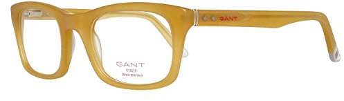 Gant Hombre Brille GRA103 48L69 Monturas de gafas, Amarillo (Honey), 48
