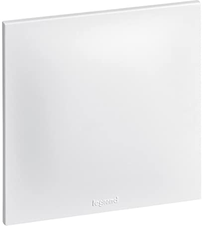 Legrand leg91340 Neptune – Placa Ciega, color blanco