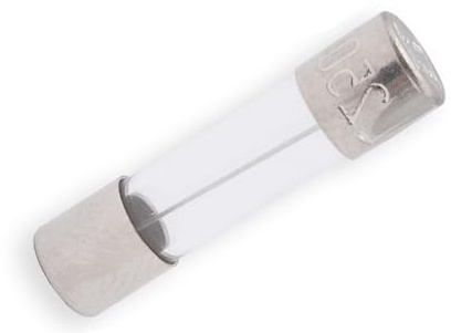 ESKA finsäkring 5A trög 250 V AC | 10 stycken transparent