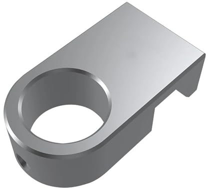 YSRWTBBA 1 pieza de abrazadera fija for entrada y salida de agua de pecera pequeña de aleación de aluminio, abrazaderas for acuario, soporte de fijación for manguera de agua