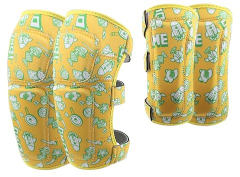 CAZSTYK Kleinkind Knie Ellenbogenschützer Kinder Schutzausrüstung Set Für Skateboard Roller Radfahren Radfahren Skaten Roller Roller